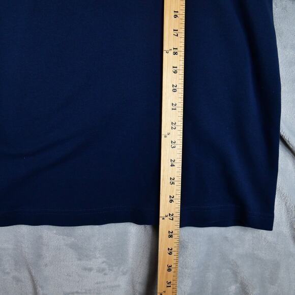 LL Bean Sweatshirt Mens XL Blue 100% Cotton Long Sleeve Pullover 187369 - Picture 7 of 8